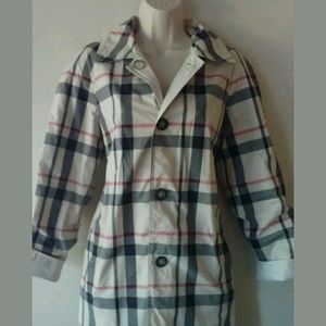 Reversible Pendelton Trench Coat 100% Cotton